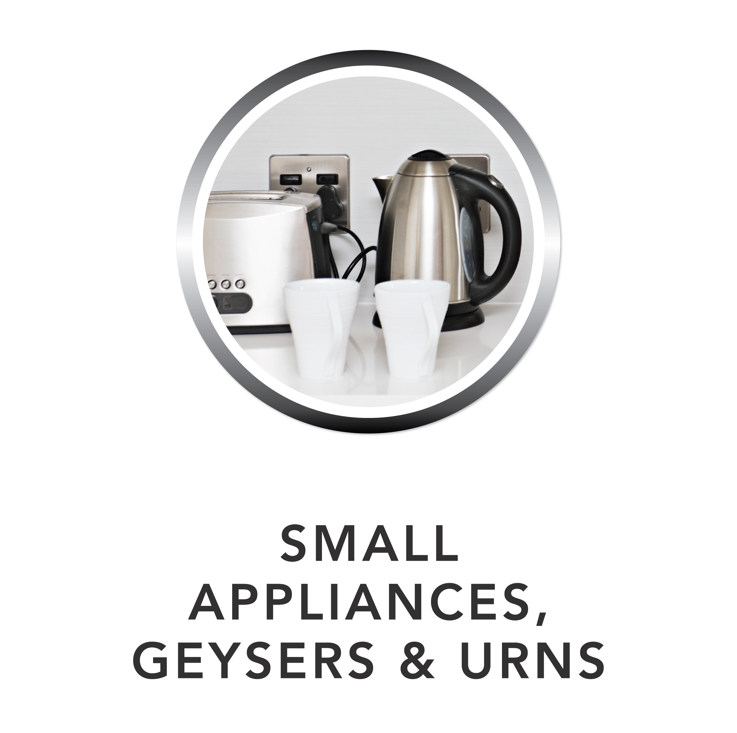 Small Appliances, Geysers & Urns